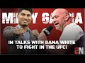 MIKEY GARCIA HEADING TO FIGHT IN THE UFC IN TALKS WITH DANA WHITE! EsNews Boxing