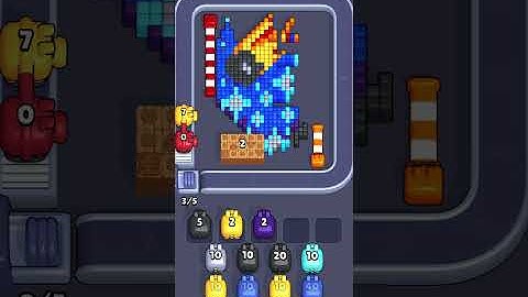 pixel flow solution niveau 348 #games #gaming #puzzle #puzzlegame #androidgames