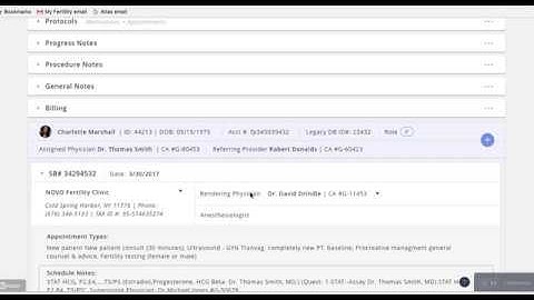 EMR-Billing (Generating a patients bill)