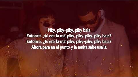 PIKY REMIX (Letras) JEZZY ft TOKISCHA