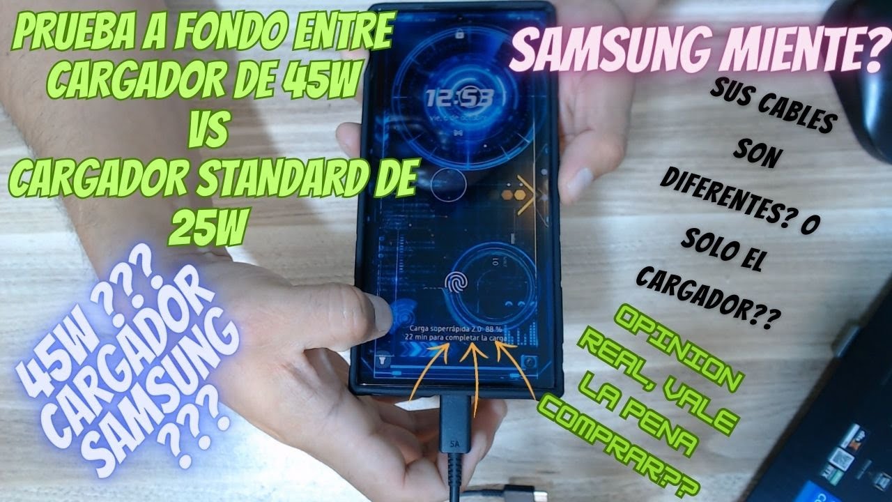 Cargador Samsung 45W - Cargador Original