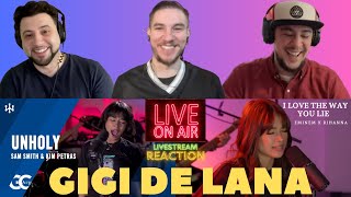 Gigi De Lana | REACTION | Unholy x I Love The Way You Lie • Jon • Jake • Romeo • Oyus