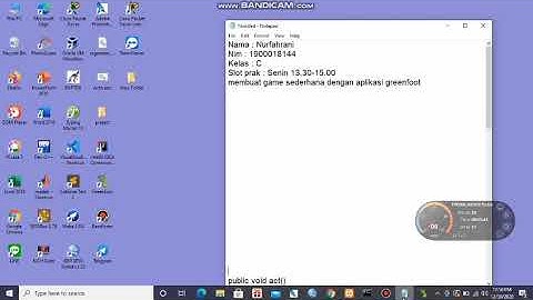 Membuat game sederhana dengan aplikasi Greenfoot