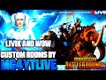 CUSTOM WOW And Livik UC ROOMS PUBG MOBILE PAKISTAN MG4YTLIVE #pubgmobile #pubglive #live #ucgiveway