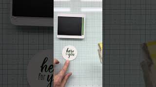 Greenery Lane Easy Background Card   #diy #cardcreations #cardmaking
