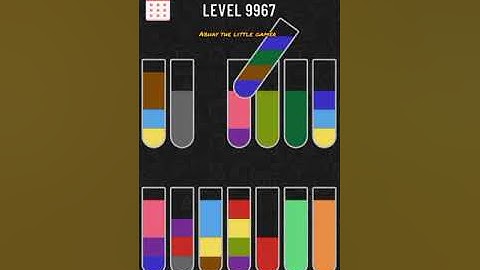 Water sort puzzle level 9967