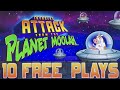 UFO Jackpot Hunt | Invaders Attack Bonus on Planet Moolah!