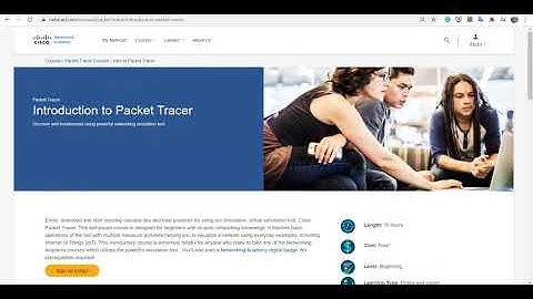 Free Course Certification and Badge from Cisco   Introduction to Packet Tracer