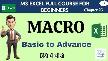 Topic MACRO- Chapter 23 | Beginner to Advanced Course|  हिंदी में