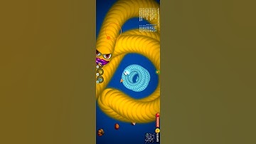 🐍WormsZone.io ❤001 Slither Snake Top01 /Best World Record Snake Epic cacing WormsZoneio #25