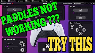 How to use your Dualsense Edge paddles on PC !!!