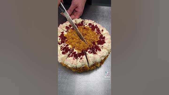 Cut a cake on TikTok and it goes viral