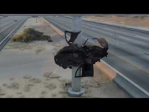 Audi RS6 300KM/H CRASH IN BeamNG.Drive