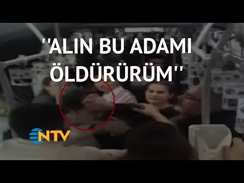 @NTV  Metrobüste koltuk kavgası