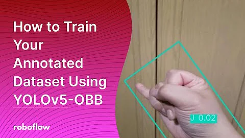 How To Train YOLOv5-OBB (Oriented Bounding Boxes) custom object detection