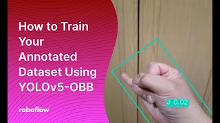 How To Train YOLOv5-OBB (Oriented Bounding Boxes) custom object detection