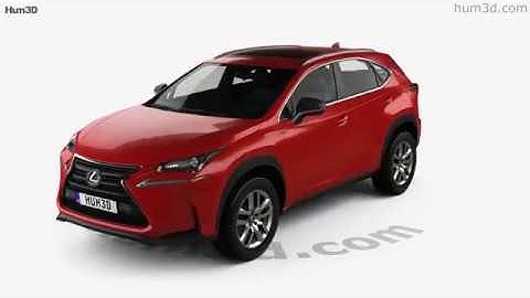 Lexus NX 200t 2019 3D model by 3DModels.org