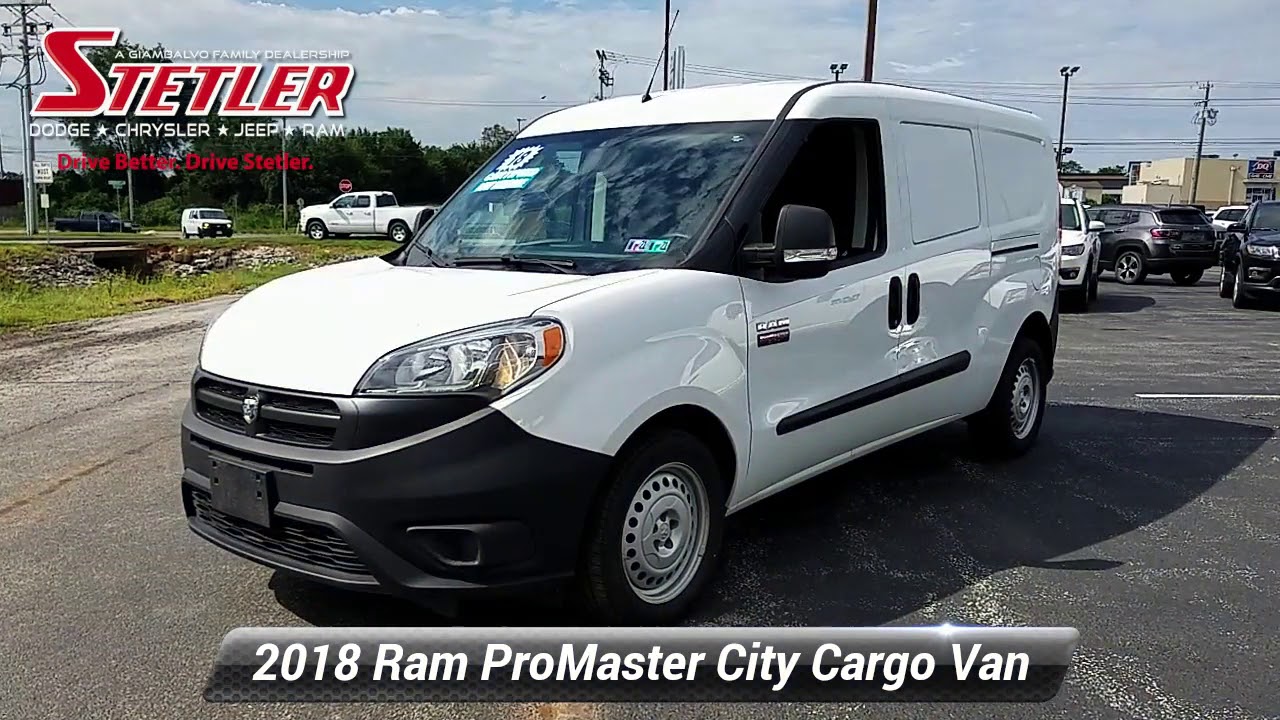 ram promaster city cargo van tradesman
