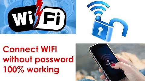 How To Connect WiFi Without Password and software 100% working