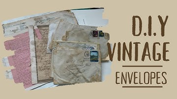 Make Your Own Junk Journal Ephemera - Beginner Friendly