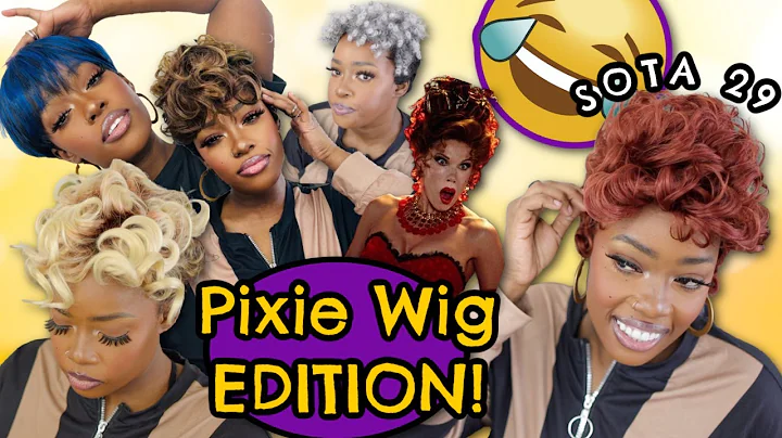 😳 EP 29! SLAY OR THROW AWAY ▶ PIXIE WIG EDITION! TRYING OUT SUPER AFFORDABLE WIGS! | MARY K. BELLA