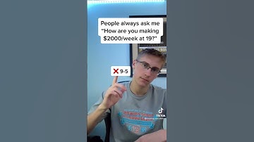 How I make $2k a week at 19!