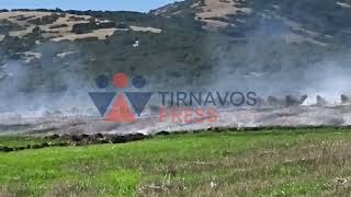 Δύο εστίες φωτιάς στο Δαμάσι κινητοποίησαν την Πυροσβεστική