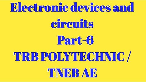 TRB POLYTECHNIC EEE/ AE exam for electrical engineering / TRB POLYTECHNIC EIE/ TNEB AE