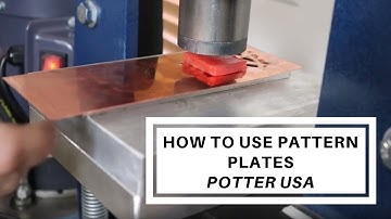 How to use Potter USA Pattern Plates