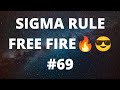 Sigma Rule😎 #sigma #sigmarule #shorts #youtube #freefire #youtubepartner #viral #trending #funny