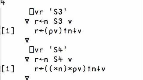 Writing utility functions in APL