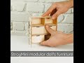 Dolls modular furniture miniature