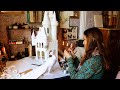 March studio vlog creating a medieval castle and garden