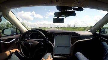 Tesla Model S with George Hotz