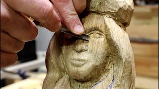 How to Carve a Female Face