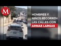 El inquietante video de un convoy de la Familia Michoacana ingresando al Estado de México