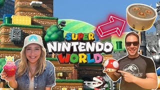 Super Nintendo World Best Early Entry Strategy & Toadstool Cafe Review! Universal Studios Hollywood