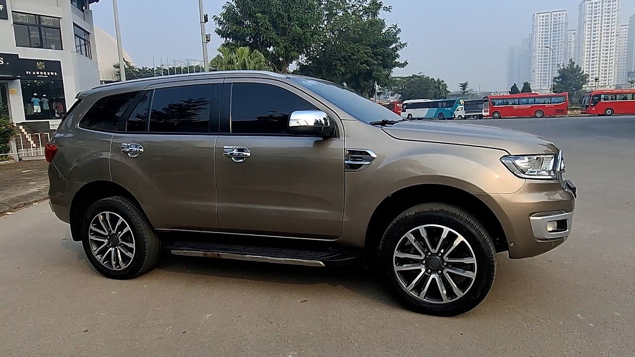 Xe Ô tô Cũ 7 Chỗ Máy Dầu Ford Everest 2019 Bản 2 Cầu Nhiều Công Nghệ