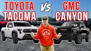 Toyota Tacoma vs GMC Canyon: Battle of the Midsize Trucks