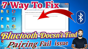 How to Fix Bluetooth doesn