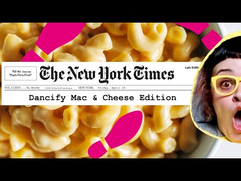 NYTimes Mac and Cheese Video Dance-along