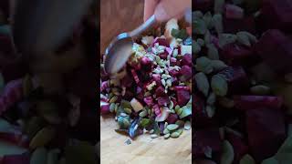 Beet and Apple Salad Recipe #shorts #recipes