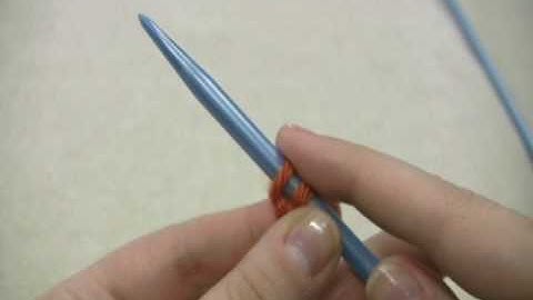 How to Knit: Backwards Loop Cast On