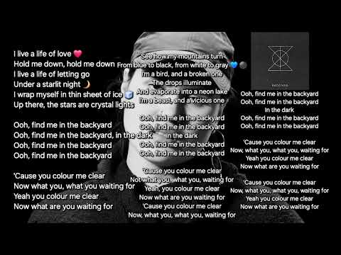 Of Monsters And Men - Backyard Lyric Video ft. Nanna Brynds Hilmarsdttir and Ragnar by Loretta Godinho
