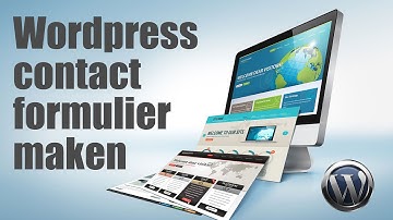 Contactformulier in wordpress maken
