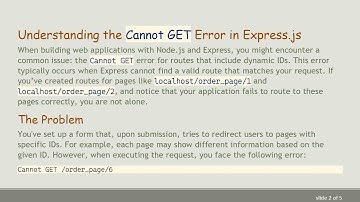How to Fix the Cannot GET Error in Express.js Routes with Dynamic IDs