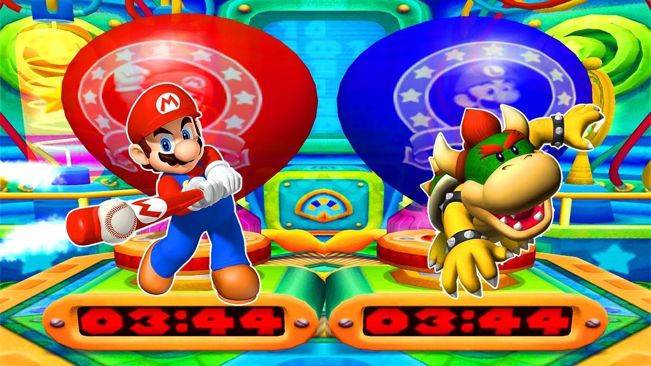 Mario Party 5 - Bad Day of Koopa Kid - Koopa Kid vs Wario vs Waluigi vs Yoshi