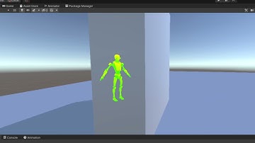 Through Wall Shader in Unity demonstration