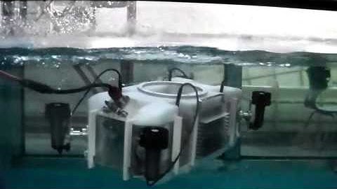 ROV platform with four rotatable thrusters