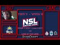 NSL7 Hyperion League Cast! Week 6 - Friday Night! Semih Sweet Cooki Fleet vs Lord of the Lings!